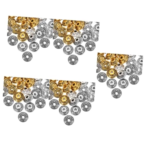 DOITOOL 5 Sätze Ufo -förmige Partition Perlen Sortiert Schmuck Groß Herstellung Lose Mehrzweckperle Armbandabstandshalter Perle Für Diy-armband Hand Lose Perle Legierung 100 Stück * 5 DOITOOL 5 Sätze Ufo -förmige Partition Perlen Sortiert Schmuck Groß Herstellung Lose Mehrzweckperle Armbandabstandshalter Perle Für Diy-armband Hand Lose Perle Legierung 100 Stück * 5 von DOITOOL