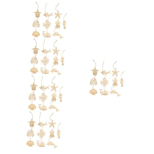 DOITOOL 5 Sätze Unbehandelte Holz Ausschnitte Meeres Tier Form Diy Holzscheiben Für Bastelprojekte Unbemalte Holzstücke Dekorieren Für Handarbeiten Und Dekoration 60 Stück * 5 von DOITOOL