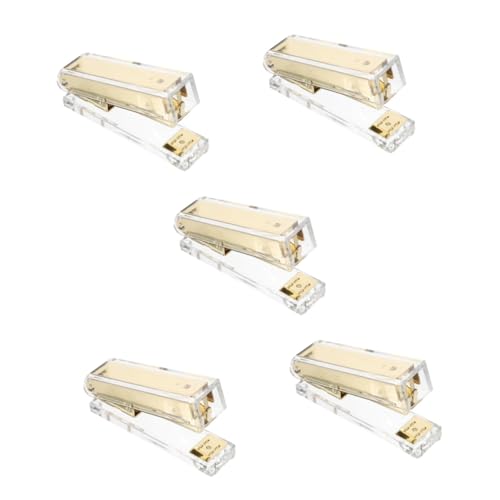 DOITOOL 5 Stück Acryl Hefter im Modernen Design Multifunktional für Büro und Schule Leicht und Tragbar aus Robustem Material die Schreibtisch Dekoration DOITOOL 5 Stück Acryl Hefter im Modernen Design Multifunktional für Büro und Schule Leicht und Tragbar aus Robustem Material die Schreibtisch Dekoration von DOITOOL