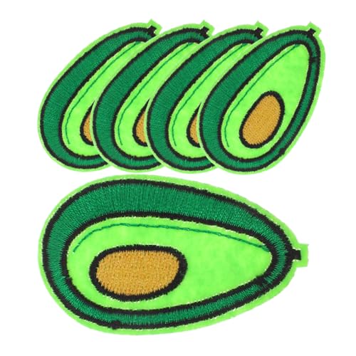 DOITOOL 5 Stück Avocado Aufnäher Bestickte Applikationen für Diy Bügel und Näh Patches für Jacken Rucksäcke Jeans und Hüte Grüner Stickerei Patch DOITOOL 5 Stück Avocado Aufnäher Bestickte Applikationen für Diy Bügel und Näh Patches für Jacken Rucksäcke Jeans und Hüte Grüner Stickerei Patch von DOITOOL