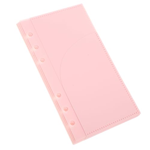 DOITOOL 5 Stück Binder Ersatzkern Unterlagen Schlüssel Taschen Organisieren Lose Kasse Dokumentieren Dokumenttasche Durchsichtige Ordnertasche Cash Bag Austauschbare Ordnertasche Pp Rosa DOITOOL 5 Stück Binder Ersatzkern Unterlagen Schlüssel Taschen Organisieren Lose Kasse Dokumentieren Dokumenttasche Durchsichtige Ordnertasche Cash Bag Austauschbare Ordnertasche Pp Rosa von DOITOOL