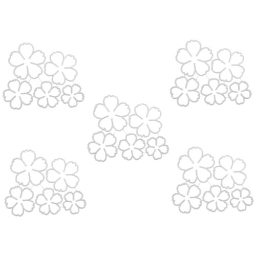 DOITOOL 5 Stück Blumenmetallform Sterben Geformte Schneideschablonen Gestanzt Stanzteile Für Scrapbooking Vorlage Prägen Hochzeit Mini-papierblumen-stanzformen Flora Prägung Eisen von DOITOOL