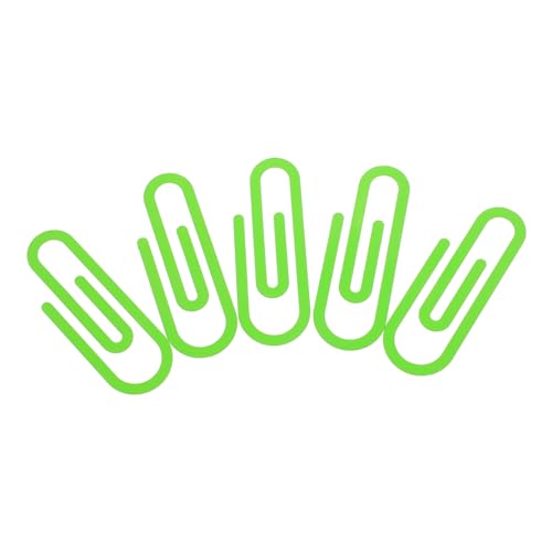 DOITOOL 5 Stück Büroklammer Büroklammer Clip Papier Transparent Verschluss Kommentieren Planke Büroklammern Abheften Markieren Lesezeichen Büroklammern Bindeklammern Post Eisen Light Green DOITOOL 5 Stück Büroklammer Büroklammer Clip Papier Transparent Verschluss Kommentieren Planke Büroklammern Abheften Markieren Lesezeichen Büroklammern Bindeklammern Post Eisen Light Green von DOITOOL