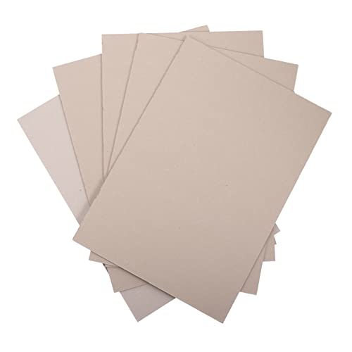 DOITOOL 5 Stück Diy Graupapier Doppelseitiger Dicker Bastelkarton für Modellbau und Handarbeiten Stark für Kreative Projekte und Verpackungsmaterial DOITOOL 5 Stück Diy Graupapier Doppelseitiger Dicker Bastelkarton für Modellbau und Handarbeiten Stark für Kreative Projekte und Verpackungsmaterial von DOITOOL