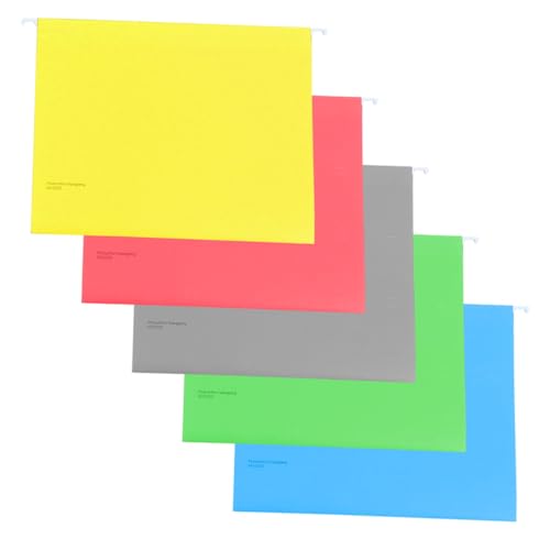 DOITOOL 5 Stück Hängende Dokumentenmappe Teiliges Tragbare Fächermappen Rot Gelb Grün Blau Robuste Büro Organizer für Zuhause Schule und Reisen DOITOOL 5 Stück Hängende Dokumentenmappe Teiliges Tragbare Fächermappen Rot Gelb Grün Blau Robuste Büro Organizer für Zuhause Schule und Reisen von DOITOOL
