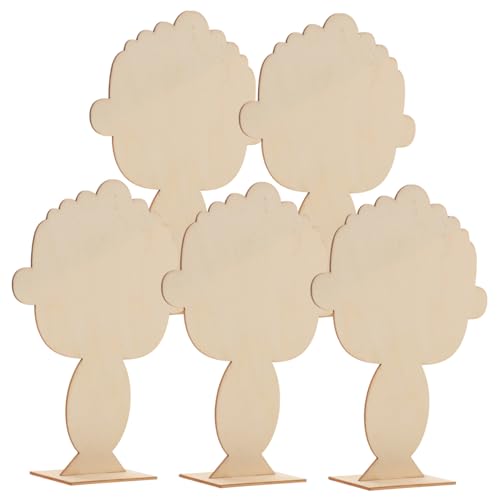 DOITOOL 5 Stück Holz Tonplatten für Porträtkunst DIY Bastelmaterial für Töpferarbeiten für Kunstwerke und Malerei mit Einzigartiger Textur und Tiefen Effekten DOITOOL 5 Stück Holz Tonplatten für Porträtkunst DIY Bastelmaterial für Töpferarbeiten für Kunstwerke und Malerei mit Einzigartiger Textur und Tiefen Effekten von DOITOOL