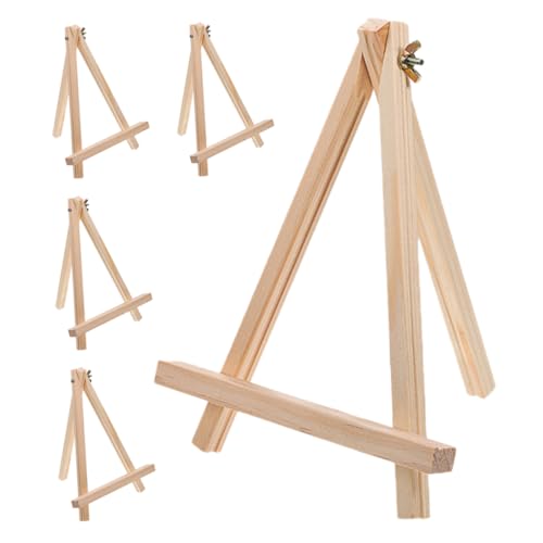 DOITOOL 5 Stück Holzstativ kleine Staffeleien zum Malen Staffeleien zum Ausstellen Malerei Display Trailsel Malstaffeleiständer Staffelei zum Malen von Tischplatten Malen Staffeln DOITOOL 5 Stück Holzstativ kleine Staffeleien zum Malen Staffeleien zum Ausstellen Malerei Display Trailsel Malstaffeleiständer Staffelei zum Malen von Tischplatten Malen Staffeln von DOITOOL