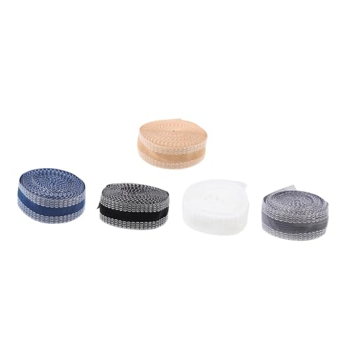 DOITOOL 5 Stücke Selbstklebendes Hosenband Bügelsaumband Polyester für Jeans und Anzüge Bekleidungszubehör für Einfaches Kürzen von DOITOOL