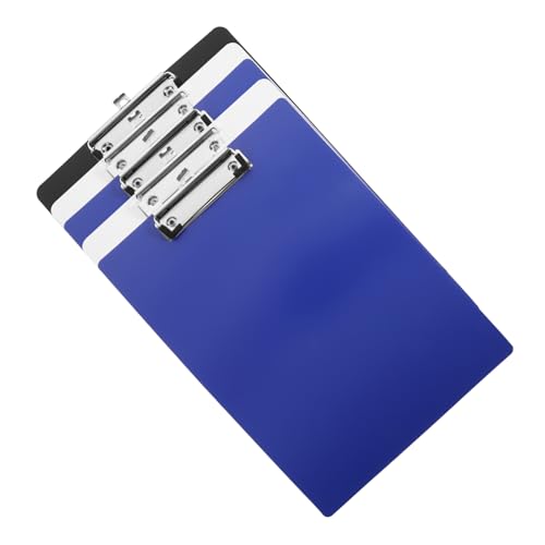 DOITOOL 5 Stück Klemmbrett Teilig Bunte Kunststoff Klemmbretter für Memo Papiere Leicht Praktisch für Büro Schule Alltag für Lehrer und Studenten Zufällige Farbe von DOITOOL