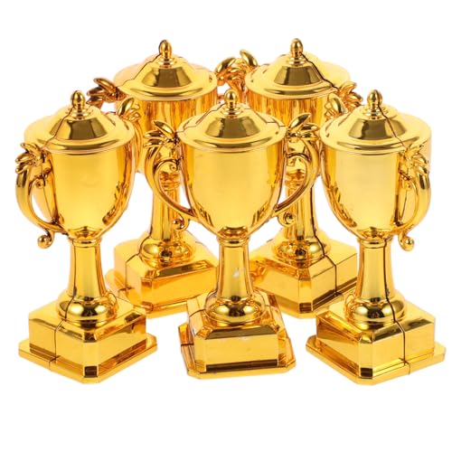 DOITOOL 5 Stück Kuchenmodell Dekoration Grün Mini-trophäen Für Auszeichnungen Partydekorationen Zinn Trophäen Für Erwachsene Glücklich Hochzeit Dekorativ Golden Plastik DOITOOL 5 Stück Kuchenmodell Dekoration Grün Mini-trophäen Für Auszeichnungen Partydekorationen Zinn Trophäen Für Erwachsene Glücklich Hochzeit Dekorativ Golden Plastik von DOITOOL