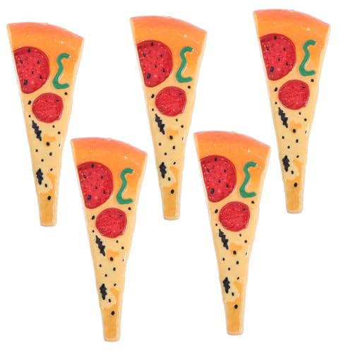 DOITOOL 5 Stück Kugelschreiber in Pizzaform, Einzigartiger Realistischer Lebensmittelstift, Niedliches, Lustiges Schreibwaren, Schreibtischzubehör Für Schulbedarf, Kreatives Schreiben DOITOOL 5 Stück Kugelschreiber in Pizzaform, Einzigartiger Realistischer Lebensmittelstift, Niedliches, Lustiges Schreibwaren, Schreibtischzubehör Für Schulbedarf, Kreatives Schreiben von DOITOOL
