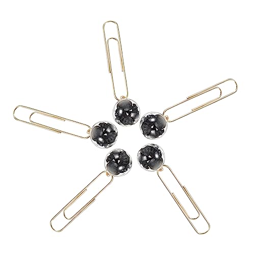 DOITOOL 5 Stück Lesezeichenpapierstift Büronotizclip Lesezeichen-clip Papierclip Rostfrei Memo-clip Halter Für Büronotizen Büroklammern Organisieren Dateien Mit Clips Zinklegierung DOITOOL 5 Stück Lesezeichenpapierstift Büronotizclip Lesezeichen-clip Papierclip Rostfrei Memo-clip Halter Für Büronotizen Büroklammern Organisieren Dateien Mit Clips Zinklegierung von DOITOOL