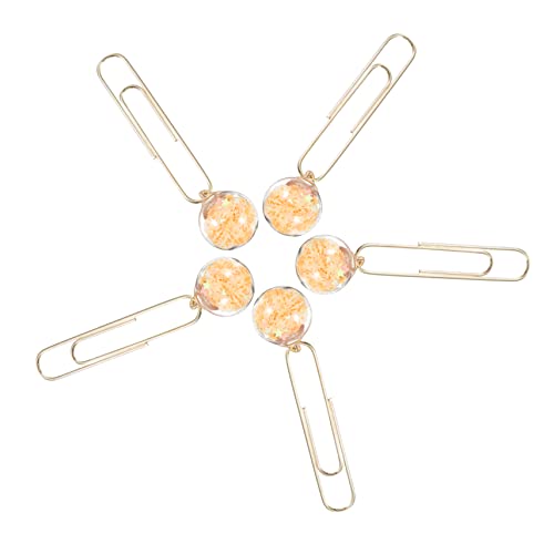 DOITOOL 5 Stück Lesezeichenpapierstift Jumbo-Büroklammern kleine Büroklammern Memo-Clip ordner zubehör papierklemmen Dateien mit Clips Dokumentenklammern für die Schule Zinklegierung DOITOOL 5 Stück Lesezeichenpapierstift Jumbo-Büroklammern kleine Büroklammern Memo-Clip ordner zubehör papierklemmen Dateien mit Clips Dokumentenklammern für die Schule Zinklegierung von DOITOOL
