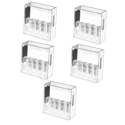 DOITOOL 5 Stück Manueller Bleistiftspitzer mit Löchern Schulzubehör für Künstler für Buntstifte und Bleistifte und Leicht zu Transportieren DOITOOL 5 Stück Manueller Bleistiftspitzer mit Löchern Schulzubehör für Künstler für Buntstifte und Bleistifte und Leicht zu Transportieren von DOITOOL