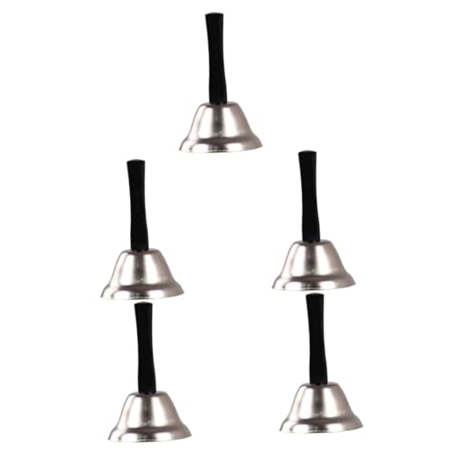 DOITOOL 5 Stück Metall Handglocke mit Holzgriff Klassische Handklingel für Unterricht Service und Weihnachten Langlebiges Metall Percussion Instrument Einfach zu Bedienen DOITOOL 5 Stück Metall Handglocke mit Holzgriff Klassische Handklingel für Unterricht Service und Weihnachten Langlebiges Metall Percussion Instrument Einfach zu Bedienen von DOITOOL