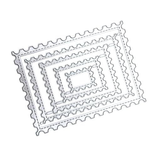 DOITOOL 5 Stück Metallmesserform Metall stirbt Rahmen Stanzformen Handwerkstools DIY stanzformen Handwerksvorlagen Papierschnitt stirbt Schneidwerkzeug Album- Kohlenstoffstahl Silber DOITOOL 5 Stück Metallmesserform Metall stirbt Rahmen Stanzformen Handwerkstools DIY stanzformen Handwerksvorlagen Papierschnitt stirbt Schneidwerkzeug Album- Kohlenstoffstahl Silber von DOITOOL
