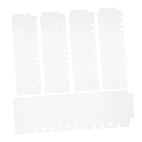 DOITOOL 5 Stück Notizbuch Binder Planer-lesezeichen Trennwände Für Aktenordner Süße Ordnerteiler Lesezeichen Für Spiralplaner Registerteiler Aus Kunststoff Seitenteiler Transparent Plastik DOITOOL 5 Stück Notizbuch Binder Planer-lesezeichen Trennwände Für Aktenordner Süße Ordnerteiler Lesezeichen Für Spiralplaner Registerteiler Aus Kunststoff Seitenteiler Transparent Plastik von DOITOOL