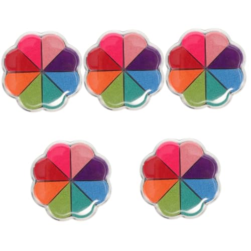 DOITOOL 5 Stück Pigment Stempelkissen Abwaschbar für DIY Scrapbooking und Bastelprojekte Vielseitig Einsetzbar für Kreative Arbeiten und von DOITOOL