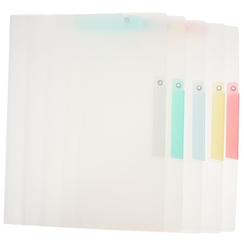 DOITOOL 5 Stück Prüfungspapier-Organizer Ordner-Organizer Büroordner Dateiordner Dateiorganisator Binderordner Aktenordner aus Kunststoff Schulmappen Plastik DOITOOL 5 Stück Prüfungspapier-Organizer Ordner-Organizer Büroordner Dateiordner Dateiorganisator Binderordner Aktenordner aus Kunststoff Schulmappen Plastik von DOITOOL