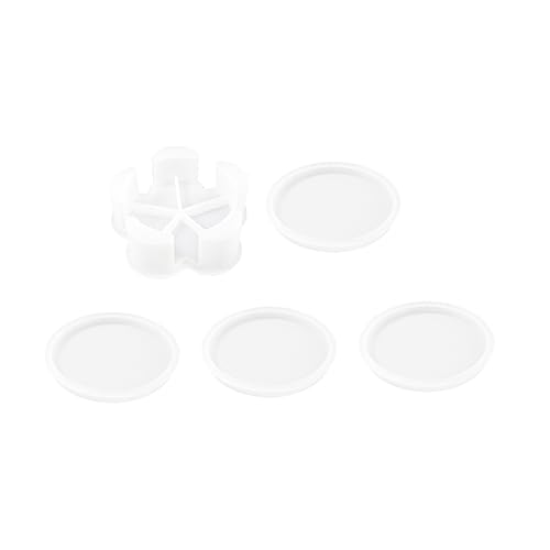 DOITOOL 5 Stück Silikonformen Set für Diy Untersetzer und Aufbewahrungsboxen Teiliges Set Flexiblem Silikon für Kreative Handwerksprojekte für Designs und Einfache Anwendung von DOITOOL
