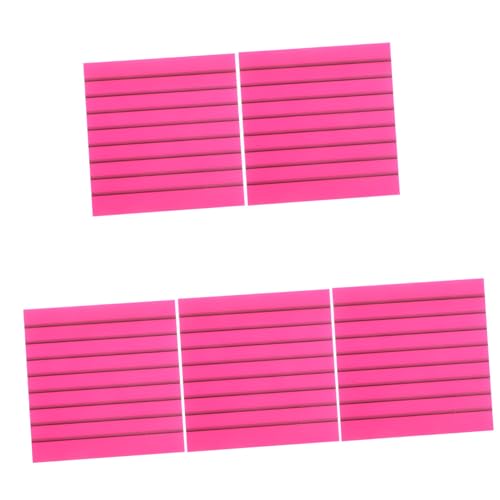 DOITOOL 5 Stück Strichzeichnung Haftnotiz bunt Memo Note Tag Form Aufkleber Täglicher Notizblock Kompakte Notizpolster kompakte Memo-Sticker Selbstklebende Notizblöcke das Haustier rot von DOITOOL