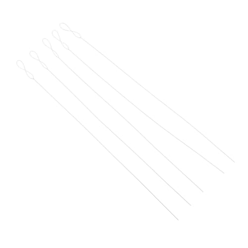 DOITOOL 5 Stück Teiliges Beading Nadel Extra Feine DIY Perlenstichnadeln Großes Öhr für Perlenarbeiten Fädeln Schmuckherstellung und Handarbeiten von DOITOOL