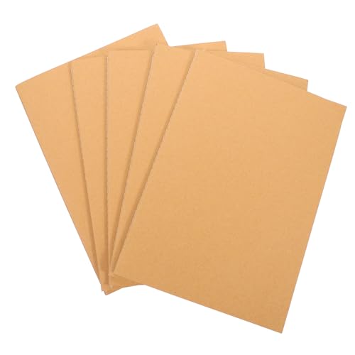 DOITOOL 5 Stück Teiliges Blanko Skizzenbuch Vielseitige Zeichenbücher mit Einfachem Design Geeignet für Bleistift Pastell als Zeichen Notizbuch für Schüler Künstler und Kreative von DOITOOL