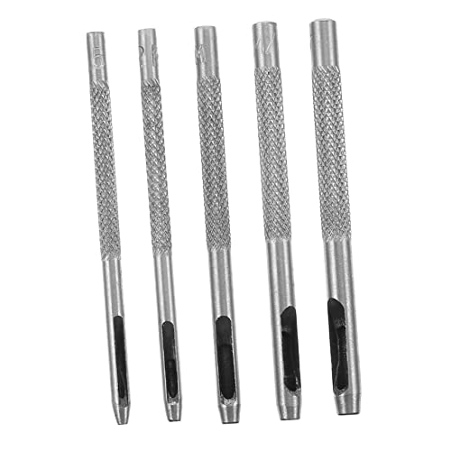 DOITOOL 5 Stück Teiliges Lochstanzer Set aus Robustem Geeignet für Leder Gürtel und Stoff Kompakt und Leicht für DIY Bastelarbeiten zum Präzisen Stanzen Mehrerer Lagen Handliches Werkzeug DOITOOL 5 Stück Teiliges Lochstanzer Set aus Robustem Geeignet für Leder Gürtel und Stoff Kompakt und Leicht für DIY Bastelarbeiten zum Präzisen Stanzen Mehrerer Lagen Handliches Werkzeug von DOITOOL