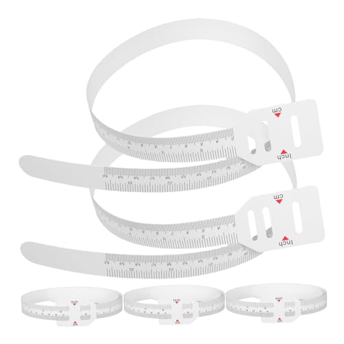 DOITOOL 5 Stück Teiliges Messband für Junge Mädchen Kopf Arm Körperumfang Verstellbares Faltbares Maßband mit Klaren Markierungen Wiederverwendbar Präzise Messung für Neugeborene und DOITOOL 5 Stück Teiliges Messband für Junge Mädchen Kopf Arm Körperumfang Verstellbares Faltbares Maßband mit Klaren Markierungen Wiederverwendbar Präzise Messung für Neugeborene und von DOITOOL
