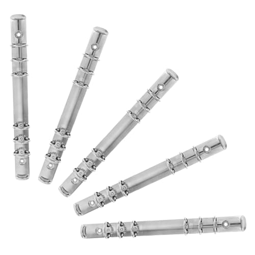 DOITOOL 5 Stück Teiliges Metall Binder Mechanismus Ringbuch Nachfüllung für DIY Notizbuch Planer Buchbinder Ersatz für Büro Schule Zuhause von DOITOOL