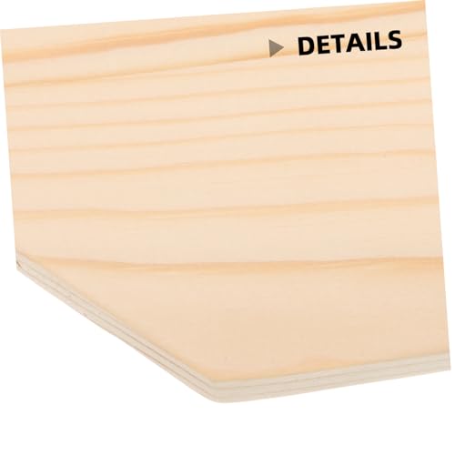 DOITOOL 5 Stück Teiliges Oktagonale Holzuntersetzer Langlebiges DIY Pflanzen Tablett Blanke Holzscheiben für Sukkulenten Töpfe Vielseitig als Getränke und Dekorationsuntersetzer Geeignet DOITOOL 5 Stück Teiliges Oktagonale Holzuntersetzer Langlebiges DIY Pflanzen Tablett Blanke Holzscheiben für Sukkulenten Töpfe Vielseitig als Getränke und Dekorationsuntersetzer Geeignet von DOITOOL