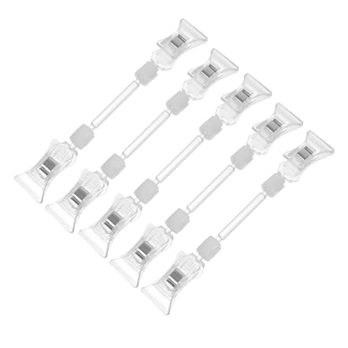 DOITOOL 5 Stück Teiliges Preisschild Clip Set für Supermärkte Praktischer Preisauszeichner Vielseitiger Preisdisplay Halter für Werbung und Produktpräsentation DOITOOL 5 Stück Teiliges Preisschild Clip Set für Supermärkte Praktischer Preisauszeichner Vielseitiger Preisdisplay Halter für Werbung und Produktpräsentation von DOITOOL