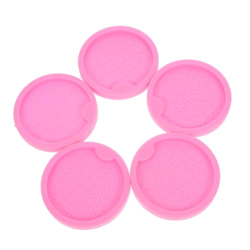 DOITOOL 5 Stück Teiliges Silikon Untersetzer Formen für DIY Epoxidharz Kunsthandwerk Wiederverwendbare Robuste Gießform mit Glatter Oberfläche für Coaster Ornamente und Heimdekoration DOITOOL 5 Stück Teiliges Silikon Untersetzer Formen für DIY Epoxidharz Kunsthandwerk Wiederverwendbare Robuste Gießform mit Glatter Oberfläche für Coaster Ornamente und Heimdekoration von DOITOOL
