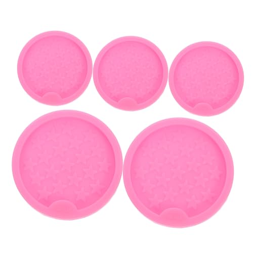 DOITOOL 5 Stück Teiliges Silikon-gießform Diy-untersetzer aus Epoxidharz Wiederverwendbare Flexible Moulds mit Antihaft-oberfläche Langlebig und Vielseitig für Heimdeko und Bastelprojekte DOITOOL 5 Stück Teiliges Silikon-gießform Diy-untersetzer aus Epoxidharz Wiederverwendbare Flexible Moulds mit Antihaft-oberfläche Langlebig und Vielseitig für Heimdeko und Bastelprojekte von DOITOOL