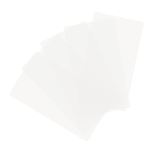 DOITOOL 5 Stück Teiliges Transparentes PVC Zeichenbrett Stift Schablonen Matten für Wiederverwendbare Kreative Bastelmatte Kindgerechtes Sicheres Material für Zeichnungen DOITOOL 5 Stück Teiliges Transparentes PVC Zeichenbrett Stift Schablonen Matten für Wiederverwendbare Kreative Bastelmatte Kindgerechtes Sicheres Material für Zeichnungen von DOITOOL
