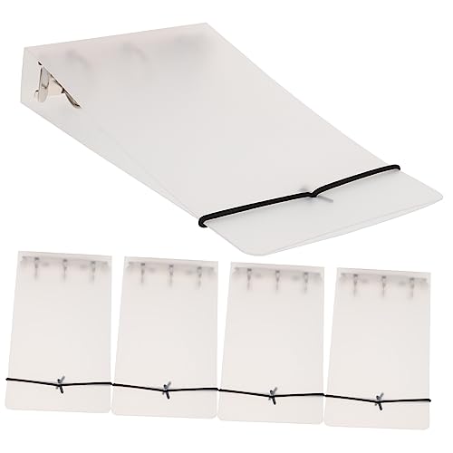 DOITOOL 5 Stück Teiliges Transparentes Sammelmappe Wiederverwendbare Stabile Dokumentenmappe für Schule und Büro Praktische Robuste Organizer Hülle für Notizhefte und Planer DOITOOL 5 Stück Teiliges Transparentes Sammelmappe Wiederverwendbare Stabile Dokumentenmappe für Schule und Büro Praktische Robuste Organizer Hülle für Notizhefte und Planer von DOITOOL