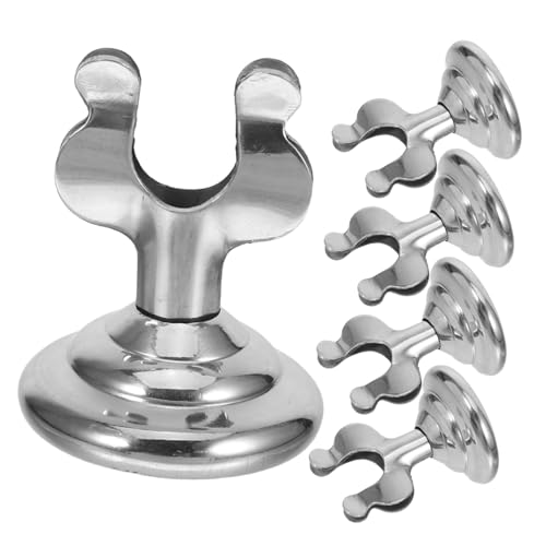DOITOOL 5 Stück Tischplattenhalter hochzeitstischdeko Menühalter für Restaurant Speisekarte Menühalter aus Stahl Silber steht tischdeckenklammern Tischstand Inhaber der Tischnummer Silver DOITOOL 5 Stück Tischplattenhalter hochzeitstischdeko Menühalter für Restaurant Speisekarte Menühalter aus Stahl Silber steht tischdeckenklammern Tischstand Inhaber der Tischnummer Silver von DOITOOL