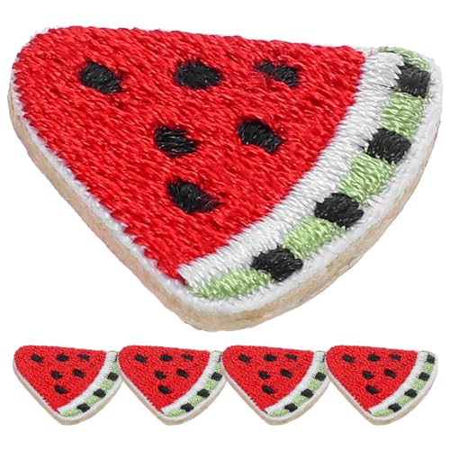 DOITOOL 5 Stück Wassermelonen Aufnäher Gestickte Bügelpatches für Kleidung Selbstklebend und für DIY Projekte Kreative Modeaccessoires Langlebig und Farbenfroh DOITOOL 5 Stück Wassermelonen Aufnäher Gestickte Bügelpatches für Kleidung Selbstklebend und für DIY Projekte Kreative Modeaccessoires Langlebig und Farbenfroh von DOITOOL