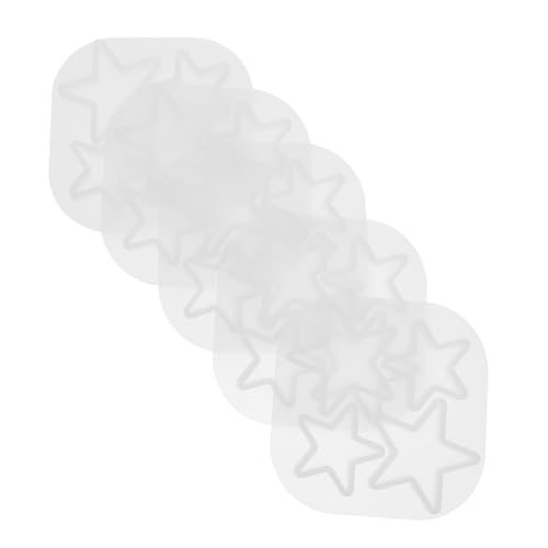 DOITOOL 5 Stück Wiederverwendbare Silikonformen für Epoxidharz Geeignet für Schmuckherstellung und Diy Handwerk Einfach zu Handhaben und Multifunktional für Verschiedene Materialien DOITOOL 5 Stück Wiederverwendbare Silikonformen für Epoxidharz Geeignet für Schmuckherstellung und Diy Handwerk Einfach zu Handhaben und Multifunktional für Verschiedene Materialien von DOITOOL