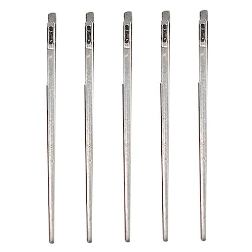 DOITOOL 5 Stück lederband nadel werkzeug Nähnadeln mit einfachem Faden Seilnadel Seilnähnadel Metall Silver DOITOOL 5 Stück lederband nadel werkzeug Nähnadeln mit einfachem Faden Seilnadel Seilnähnadel Metall Silver von DOITOOL
