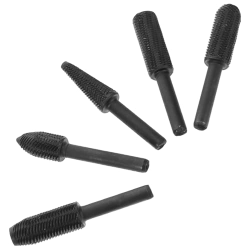 DOITOOL 5-teiliges Schnitzraspel-set: Rotationswerkzeug-bits – Rotationsfeilen-raspeln – Bohraufsatz-zubehör Zum Schleifen Und Gravieren Von Holz Und Kunststoff DOITOOL 5-teiliges Schnitzraspel-set: Rotationswerkzeug-bits – Rotationsfeilen-raspeln – Bohraufsatz-zubehör Zum Schleifen Und Gravieren Von Holz Und Kunststoff von DOITOOL