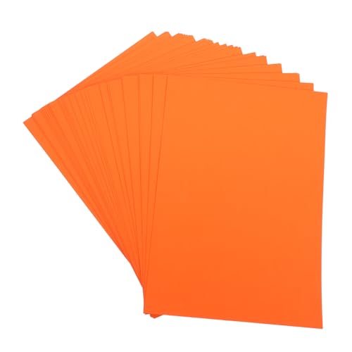 DOITOOL 50 Blatt A4-farbkarton Kartenherstellung Mehrfarbig Bunt Malerei Versorgung Zubehör Für Diy-projekte Diy Liefert Diy-material Diy-werkzeuge Bastelmaterial Papier Orange DOITOOL 50 Blatt A4-farbkarton Kartenherstellung Mehrfarbig Bunt Malerei Versorgung Zubehör Für Diy-projekte Diy Liefert Diy-material Diy-werkzeuge Bastelmaterial Papier Orange von DOITOOL