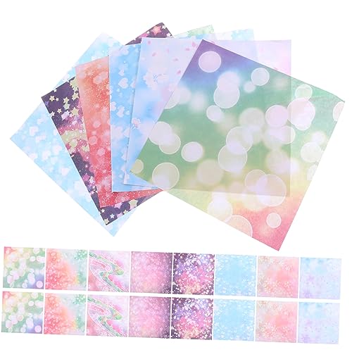 DOITOOL 50 Blatt Doppelseitiges Origami Papier für Bastelprojekte Faltpapiere mit Vielfältigen Mustern für für Diy und Handgemachte von DOITOOL