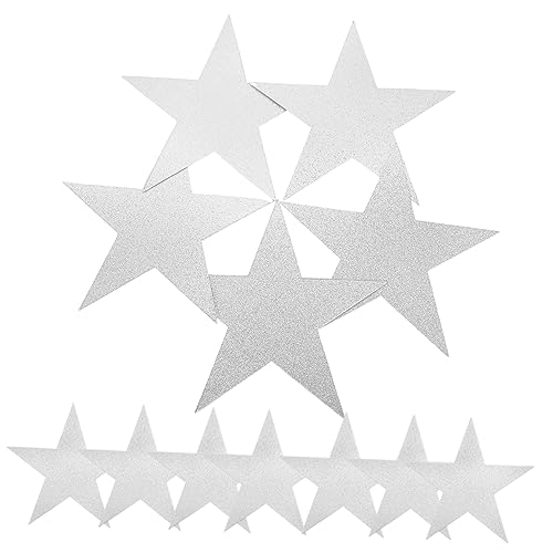 DOITOOL 50 Blatt Glitzernde Stern Papierausschnitte Doppelseitige Dekorative Sternen Designs für DIY Partys Hochzeiten und Klassenzimmerdekoration Robuste Langlebige Sterne für Kreative DOITOOL 50 Blatt Glitzernde Stern Papierausschnitte Doppelseitige Dekorative Sternen Designs für DIY Partys Hochzeiten und Klassenzimmerdekoration Robuste Langlebige Sterne für Kreative von DOITOOL