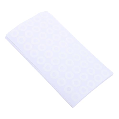 DOITOOL 50 Blatt Runde Lochverstärkungsaufkleber aus PVC Selbstklebende Lochschutz Etiketten für Ringbücher Büro und Schulhefte Vielseitige Lochverstärker zum Dokumentenschutz DOITOOL 50 Blatt Runde Lochverstärkungsaufkleber aus PVC Selbstklebende Lochschutz Etiketten für Ringbücher Büro und Schulhefte Vielseitige Lochverstärker zum Dokumentenschutz von DOITOOL