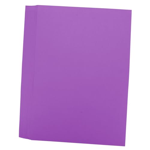 DOITOOL 50 Blatt Skizzenpapier Zubehör für die Kartenherstellung Schrott Zeichenpapier Scrapbook-Papier letter paper karten kraftpapier Kartonpapier Grafikpapier Papierstau Violett von DOITOOL