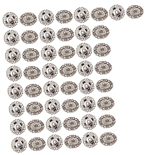 DOITOOL 50 Paare Metall Druckknöpfe Nahtdruckknöpfe für Taschen Jacken und DIY Kleidung Hochwertige Snap Fasteners für Vielseitige Anwendungen DOITOOL 50 Paare Metall Druckknöpfe Nahtdruckknöpfe für Taschen Jacken und DIY Kleidung Hochwertige Snap Fasteners für Vielseitige Anwendungen von DOITOOL