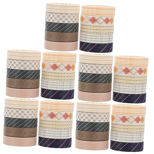 DOITOOL 50 Rollen Washi Tape DIY Klebeband Geometrisch Dekorativ Selbstklebende Masking Tapes für Scrapbooking Geschenkverpackung Handbuch Dekoration Vielseitig Nutzbar Langlebig DOITOOL 50 Rollen Washi Tape DIY Klebeband Geometrisch Dekorativ Selbstklebende Masking Tapes für Scrapbooking Geschenkverpackung Handbuch Dekoration Vielseitig Nutzbar Langlebig von DOITOOL