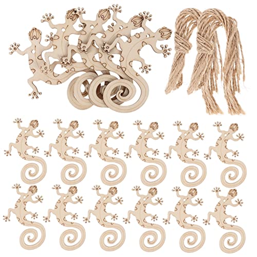 DOITOOL 50 Sätze Unvollendete Holzscheiben Diy Kreativ Dekoration Blanko Holzscheiben für Malspielzeug Bastelprojekte und Heimdekoration Mit Juteschnüren DOITOOL 50 Sätze Unvollendete Holzscheiben Diy Kreativ Dekoration Blanko Holzscheiben für Malspielzeug Bastelprojekte und Heimdekoration Mit Juteschnüren von DOITOOL