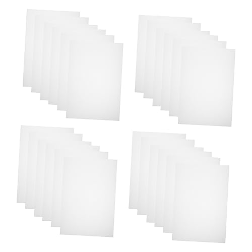 DOITOOL 50 Stück A4 -Verfolgungspapier Pauspapier für Schnittmuster Graphit -Transferpapier Pauspapier zum Zeichnen druckerpapier Transferpapiere kopieren weißes Pauspapier von DOITOOL